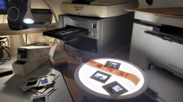 Scanning old film for digital archives