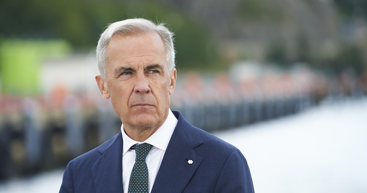 Canadian Prime Minister Mark Carney at the announcement of a Quebec-Newfoundland hydro agreement in St. John’s, Newfoundland, August 17, 2026. REUTERS/Greg Locke. ©2026 Canadian Prime Minister Mark Carney at the announcement of a Quebec-Newfoundland hydro agreement in St. John’s, Newfoundland, August 17, 2026. REUTERS/Greg Locke. ©2026